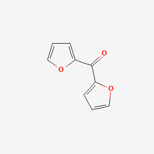 molecular formula C9H6O3 B1353603 Di(furan-2-yl)methanone CAS No. 17920-86-4