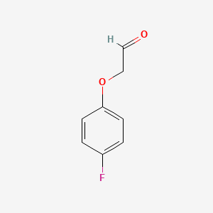 B1353620 2-(4-Fluorophenoxy)acetaldehyde CAS No. 59769-38-9