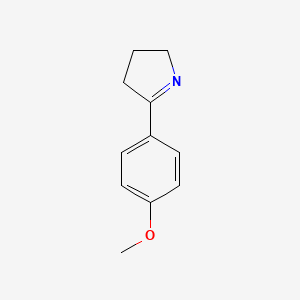 5-(4-Methoxyphenyl)-3,4-dihydro-2H-pyrrole