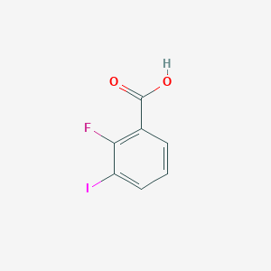molecular formula C7H4FIO2 B1353627 2-氟-3-碘苯甲酸 CAS No. 447464-03-1