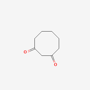molecular formula C8H12O2 B1353642 Cyclooctane-1,3-dione CAS No. 935-29-5