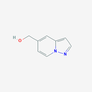 molecular formula C8H8N2O B1353643 Pyrazolo[1,5-a]pyridin-5-ylmethanol CAS No. 474432-57-0