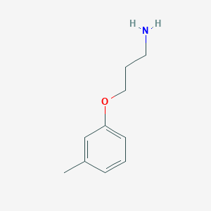 molecular formula C10H15NO B1353649 3-m-Tolyloxy-propylamine CAS No. 26646-51-5