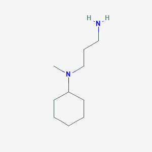 molecular formula C10H22N2 B1353660 N-(3-氨基丙基)-N-环己基-N-甲基胺 CAS No. 26735-20-6