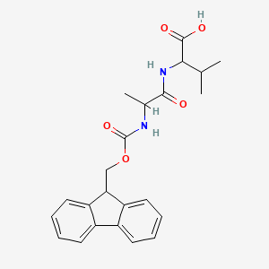 molecular formula C23H26N2O5 B13536735 Fmoc-Ala-Val-OH 