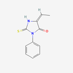 molecular formula C11H10N2OS B1353723 Phenylthiohydantoin-DELTA-threonine CAS No. 5800-50-0