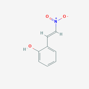 molecular formula C8H7NO3 B1353724 2-[(E)-2-Nitroethenyl]phenol CAS No. 3156-43-2