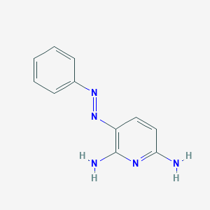 molecular formula C11H11N5 B135373 非那佐林 CAS No. 94-78-0