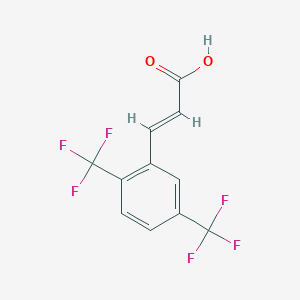 B1353730 2,5-Bis(trifluoromethyl)cinnamic acid CAS No. 312619-48-0