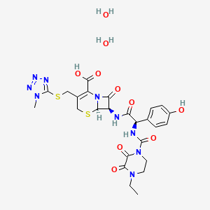molecular formula C25H31N9O10S2 B1353751 Cefoperazone Dihydrate CAS No. 113826-44-1