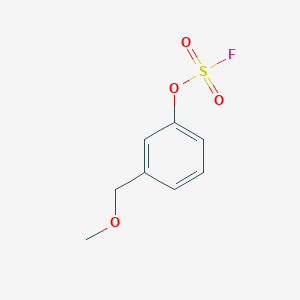 molecular formula C8H9FO4S B13537535 3-(Methoxymethyl)phenylfluoranesulfonate 