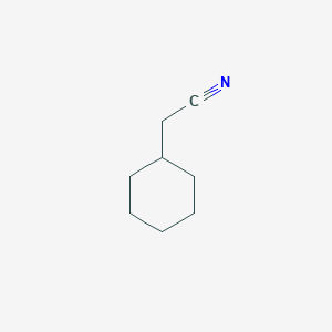 molecular formula C8H13N B1353779 2-Cyclohexylacetonitrile CAS No. 4435-14-7