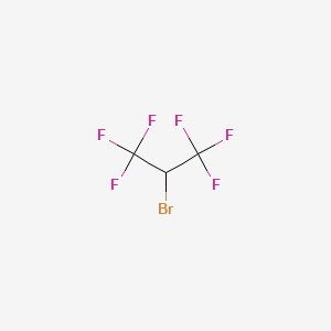 molecular formula C3HBrF6 B1353785 2-Bromo-1,1,1,3,3,3-hexafluoropropane CAS No. 2252-79-1