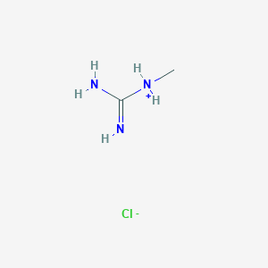 molecular formula C2H8ClN3 B135379 1-Methylguanidine hydrochloride CAS No. 21770-81-0
