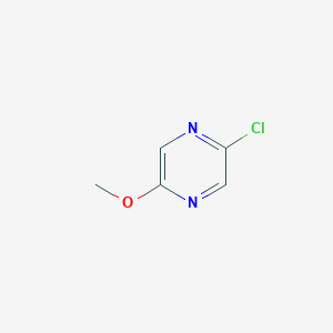 molecular formula C5H5ClN2O B1353803 2-氯-5-甲氧基吡嗪 CAS No. 33332-31-9