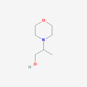 molecular formula C7H15NO2 B1353804 2-Morpholin-4-ylpropan-1-ol CAS No. 69296-06-6