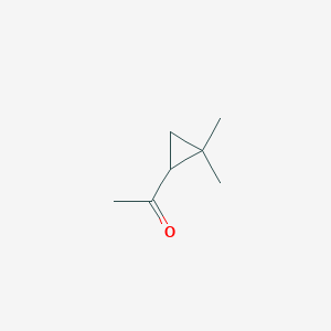 molecular formula C7H12O B1353832 1-(2,2-Dimethylcyclopropyl)ethan-1-one CAS No. 872-75-3