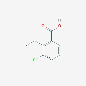 molecular formula C9H9ClO2 B1353841 3-氯-2-乙基苯甲酸 CAS No. 67648-15-1