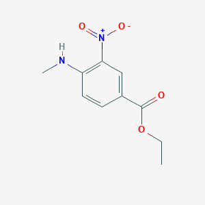molecular formula C10H12N2O4 B1353856 Ethyl 4-(methylamino)-3-nitrobenzoate CAS No. 71254-71-2