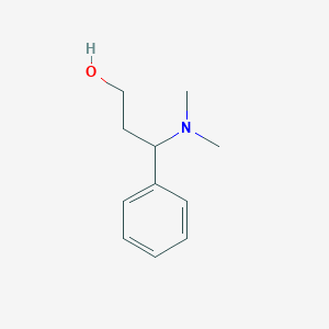 molecular formula C11H17NO B1353872 3-(Dimethylamino)-3-phenylpropan-1-ol CAS No. 81402-52-0