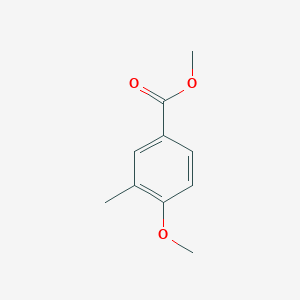 molecular formula C10H12O3 B1353890 4-甲氧基-3-甲基苯甲酸甲酯 CAS No. 70347-04-5