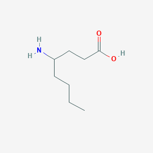 molecular formula C8H17NO2 B13538908 4-aminooctanoic Acid 