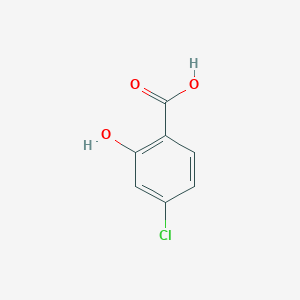 molecular formula C7H5ClO3 B135390 4-Chlorosalicylic acid CAS No. 5106-98-9