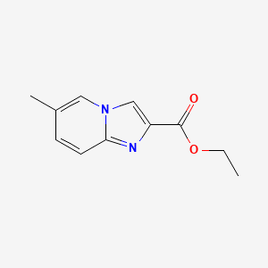 molecular formula C11H12N2O2 B1353900 Ethyl 6-methylimidazo[1,2-a]pyridine-2-carboxylate CAS No. 70705-30-5