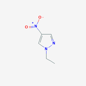 molecular formula C5H7N3O2 B1353905 1-乙基-4-硝基-1H-吡唑 CAS No. 58793-45-6