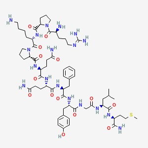 molecular formula C63H98N18O14S B1353927 [Tyr8]-Substance P CAS No. 55614-10-3