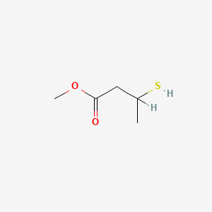 molecular formula C5H10O2S B1353935 Methyl 3-mercaptobutanoate CAS No. 54051-19-3