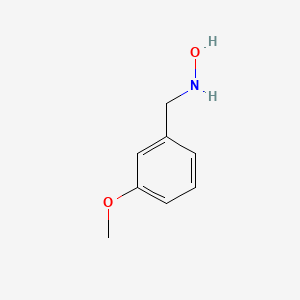molecular formula C8H11NO2 B13539414 n-(3-Methoxybenzyl)hydroxylamine 
