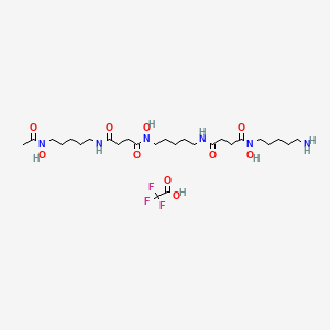 molecular formula C27H49F3N6O10 B1353945 Deferoxamine 2,2,2-trifluoroacetate 
