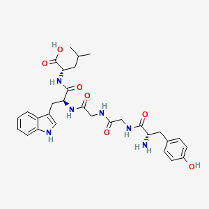 molecular formula C30H38N6O7 B1353952 Gluten Exorphin B5 