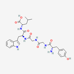 molecular formula C30H38N6O7 B1353952 麸质外啡肽 B5 CAS No. 68382-18-3