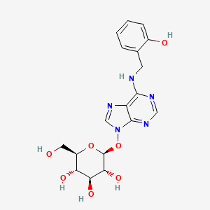 molecular formula C18H21N5O7 B1353973 o-Topolin 9-glucoside 