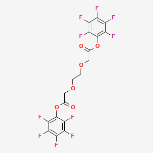 molecular formula C18H8F10O6 B1353974 Di(Pentafluorophenyl) (ethy1enedioxy)diacetate CAS No. 139360-39-7