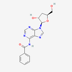molecular formula C17H17N5O4 B1353984 N6-Benzoyl-3'-deoxyadenosine CAS No. 76902-49-3