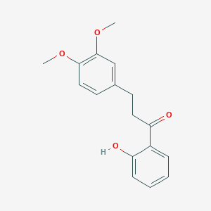 molecular formula C17H18O4 B1353993 2'-Hydroxy-3,4-dimethoxydihydrochalcone CAS No. 86383-39-3