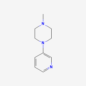 molecular formula C10H15N3 B1353999 1-Methyl-4-(pyridin-3-YL)piperazine CAS No. 223794-26-1
