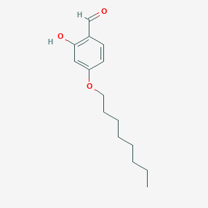 molecular formula C15H22O3 B1354001 2-Hydroxy-4-octyloxybenzaldehyde CAS No. 89027-82-7