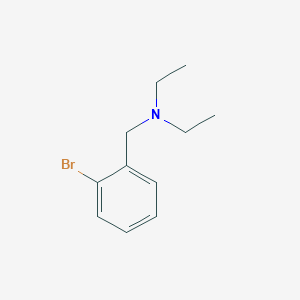 molecular formula C11H16BrN B1354007 N-(2-bromobenzyl)-N-ethylethanamine CAS No. 91428-19-2