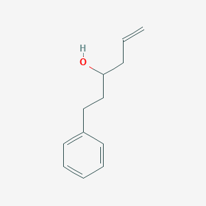 molecular formula C12H16O B1354010 1-苯基-己-5-烯-3-醇 CAS No. 60340-28-5