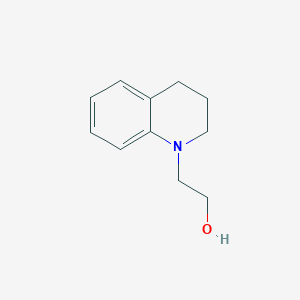 molecular formula C11H15NO B1354011 2-(3,4-dihydro-2H-quinolin-1-yl)ethanol CAS No. 52704-48-0