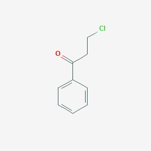 molecular formula C9H9ClO B135402 Chloropropiophenone CAS No. 936-59-4