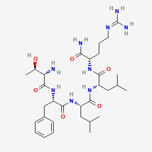 molecular formula C31H53N9O6 B1354022 Tfllr-NH2 CAS No. 197794-83-5