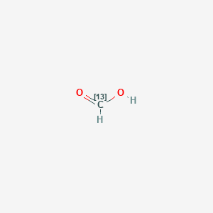 molecular formula CH2O2 B135404 hydroxyformaldehyde CAS No. 1633-56-3