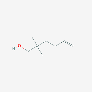 molecular formula C8H16O B1354044 2,2-Dimethylhex-5-en-1-ol CAS No. 56068-50-9
