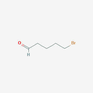 molecular formula C5H9BrO B1354046 5-bromopentanal CAS No. 1191-30-6