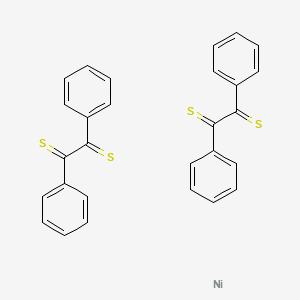 molecular formula C28H20NiS4 B1354071 Bis(dithiobenzil)nickel(II) CAS No. 28984-20-5